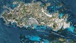 L'île de Batz vue du ciel